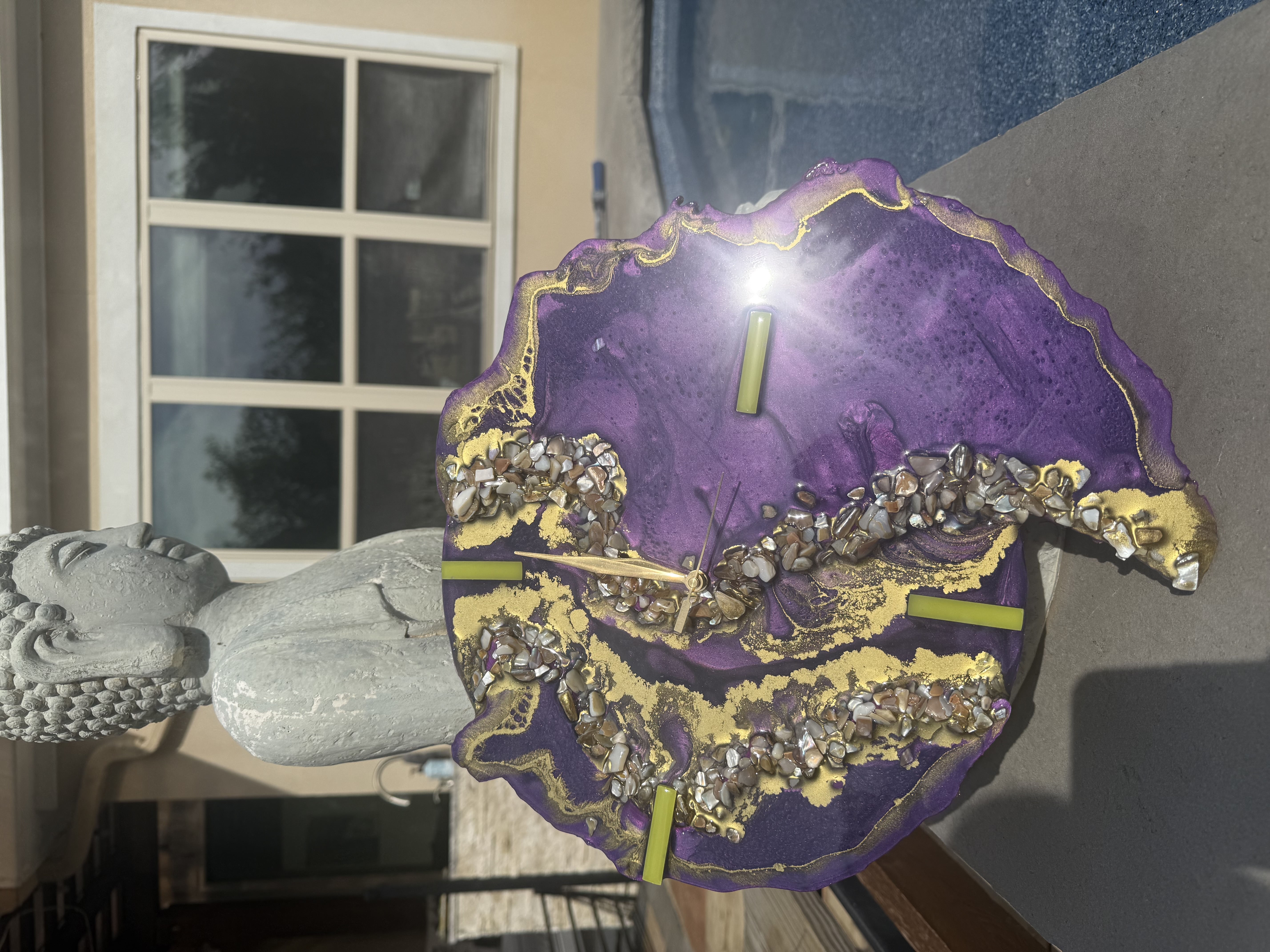 Artistic & Abstract Resin Clocks