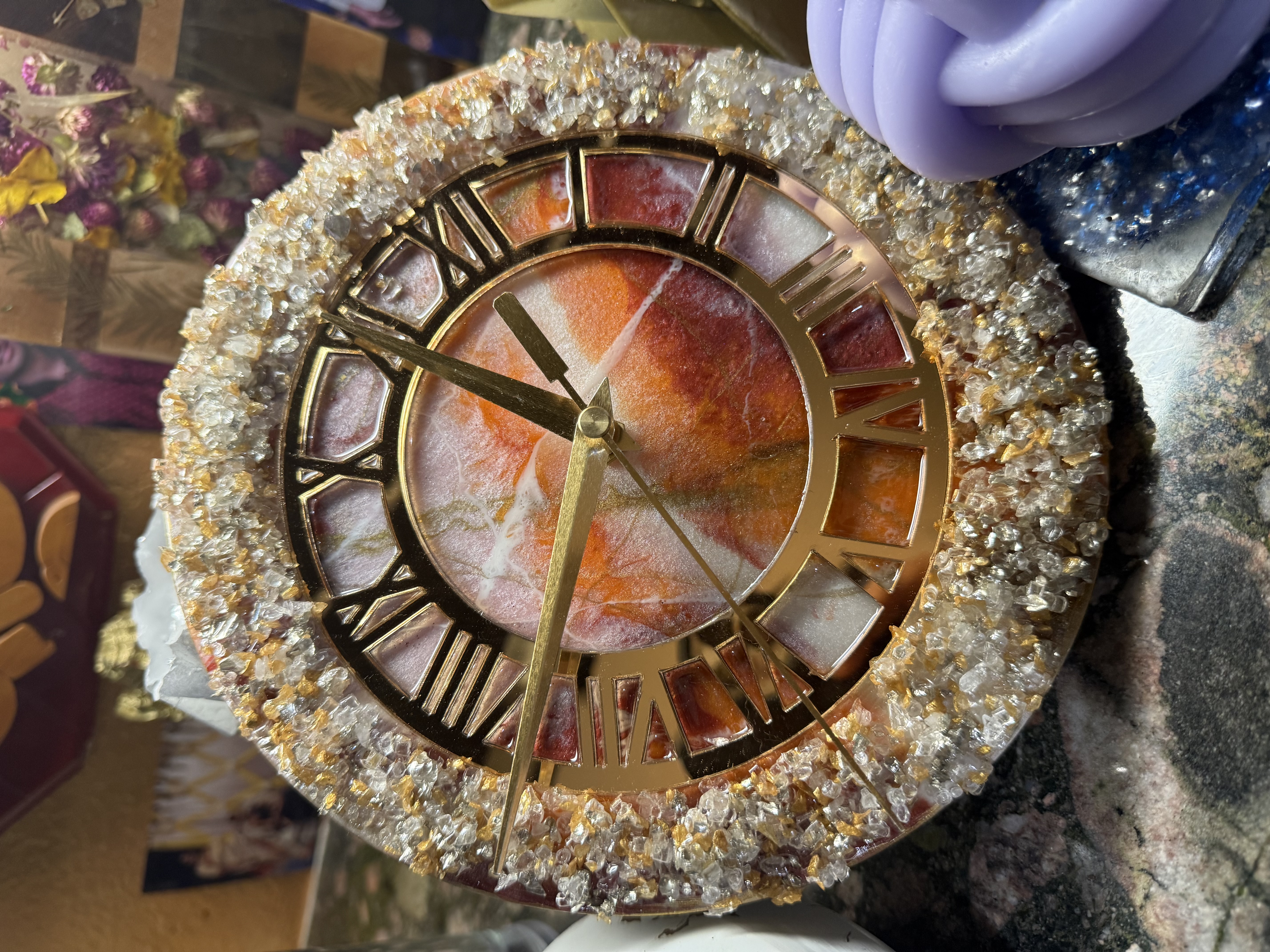 Cultural & Themed Resin Clocks